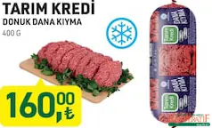 TARIM KREDİ DONUK DANA KIYMA 400 G TARIM KREDİ DONUK DANA KIYMA 400 G